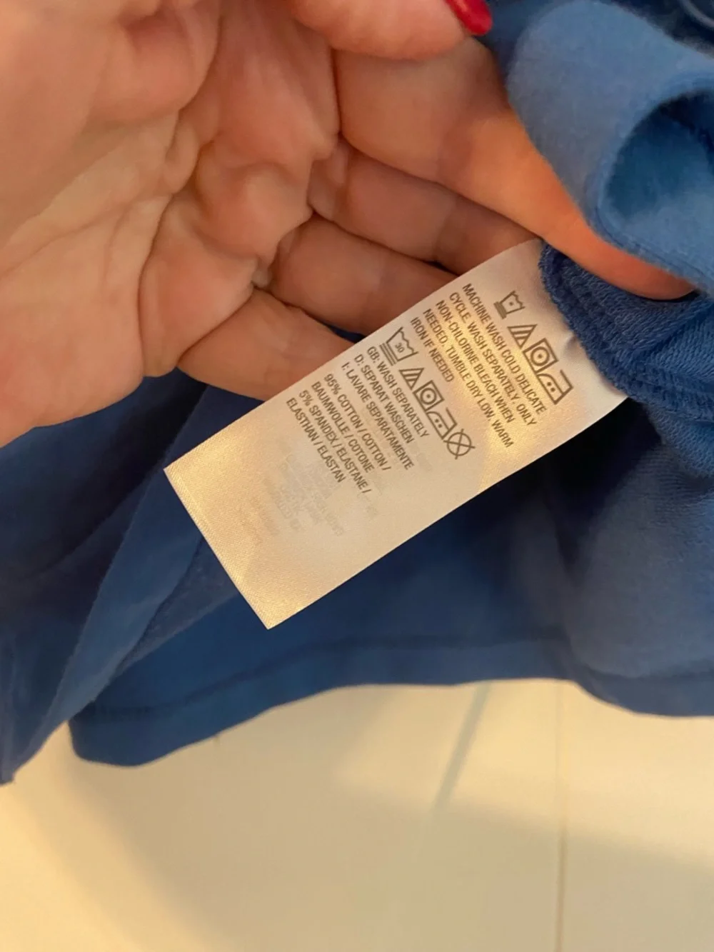 D & Co Beach Medium Blue Hooded Button-Front Jacket